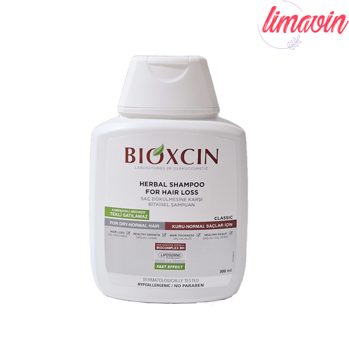 شامپو ضد ریزش بیوکسین کلاسیک موهای چرب رنگ سفید