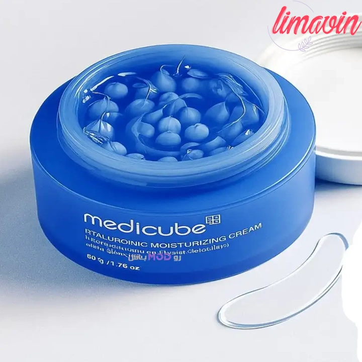 کرم کپسولی آبرسان و مرطوب کننده هیالورونیک اسید مدی کیوب حجم ۵۵گرم