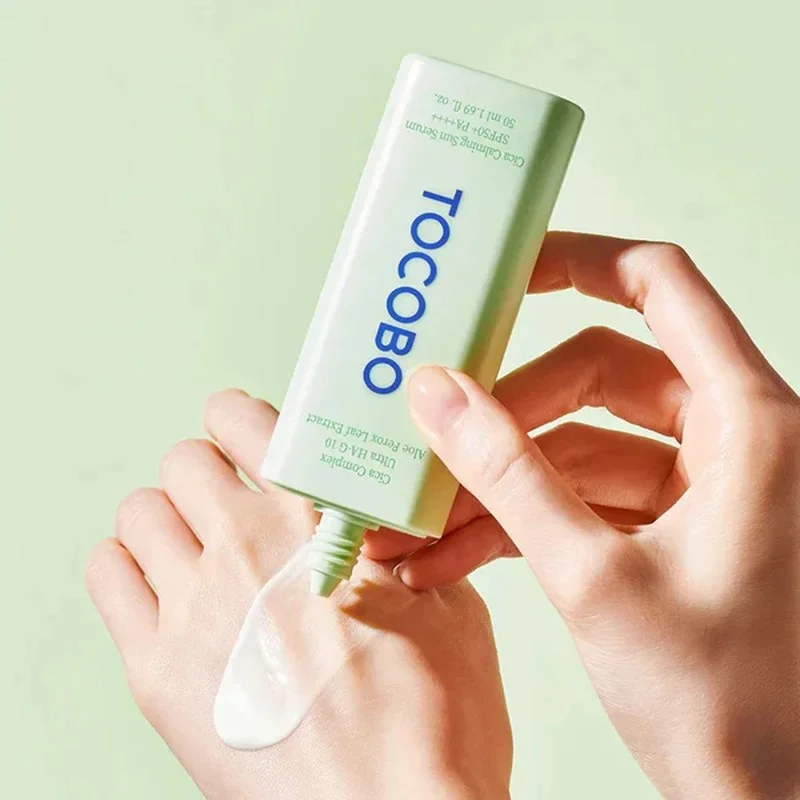 سرم ضد آفتاب بدون رنگ توکوبو Spf50 مدل Cica Calming مناسب انواع پوست حجم 50 میلیلیتر - Image 4