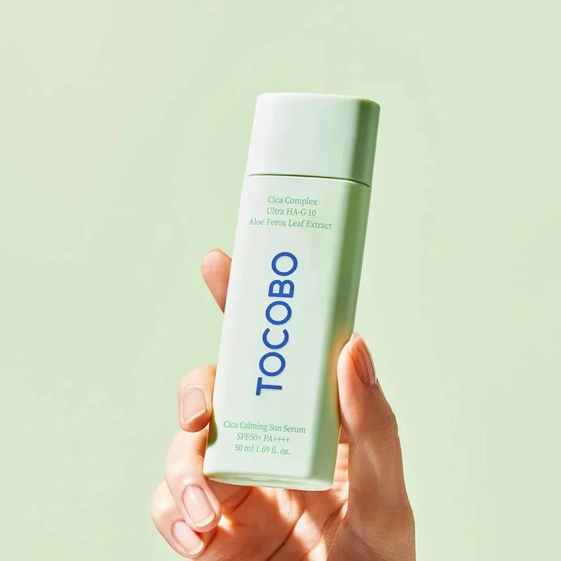 سرم ضد آفتاب بدون رنگ توکوبو Spf50 مدل Cica Calming مناسب انواع پوست حجم 50 میلیلیتر - Image 3