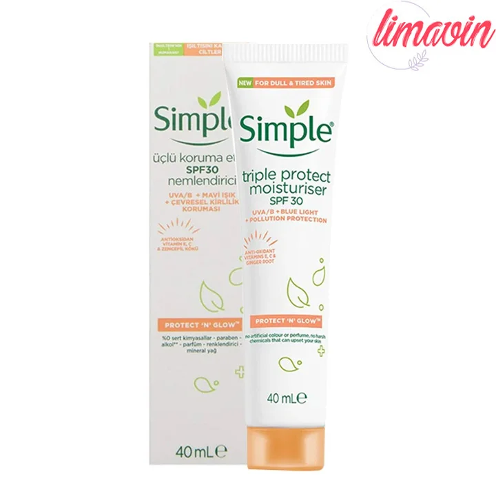 کرم ضد آفتاب سیمپل مدل triple protect حجم 40 میلی لیتر - Image 2