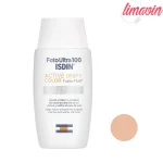 فلوئید ضدآفتاب رنگی ایزدین SPF50 مدل Active Unify ‌مناسب انواع پوست، حجم 50 میلی‌لیتر