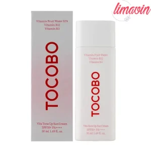 کرم ضد آفتاب بدون رنگ توکوبو SPF 50 مدل Vita Tone Up مناسب انواع پوست حجم 50 میلیلیتر