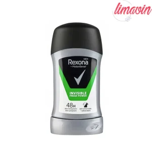 استیک ضد تعریق(مام صابونی) مردانه رکسونا مدل invisible fresh power حجم 40 میلی لیتر