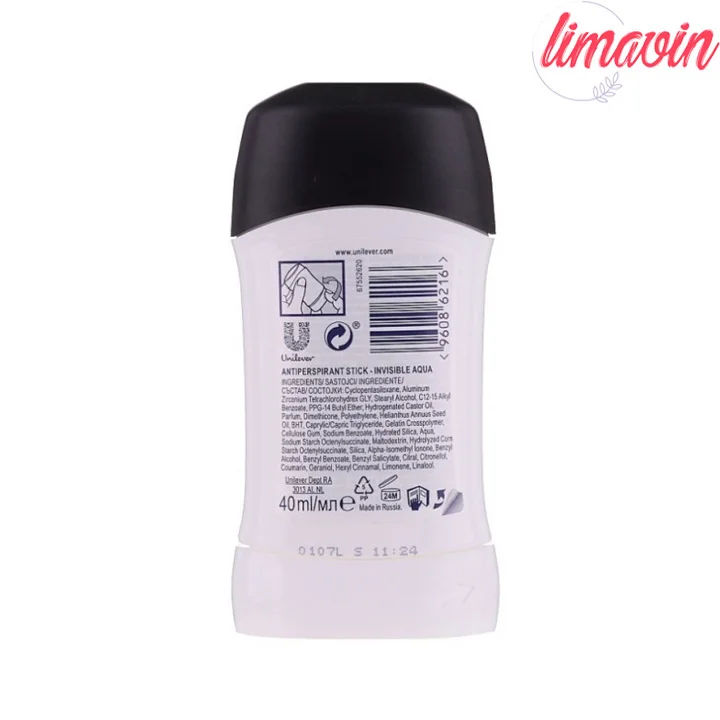 استیک ضد تعریق(مام صابونی) زنانه رکسونا مدل Invisible Aqua حجم 40 میلی لیتر - Image 2