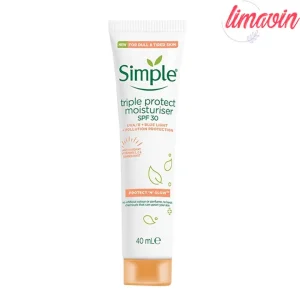 کرم ضد آفتاب سیمپل مدل triple protect حجم 40 میلی لیتر
