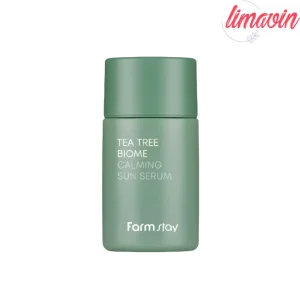 فلوئید ضد آفتاب بی رنگ فارم استی Spf45++ مدل چای سبز محافظ UV روشن کننده و ضد چروک مناسب انواع پوست حجم ۵۰ میلی لیتر