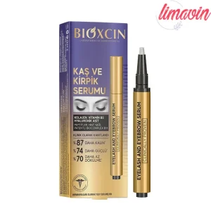 سرم تقویت کننده ابرو و مژه بیوکسین مدل هیالورونیک اسید حجم 3 میلی لیتر