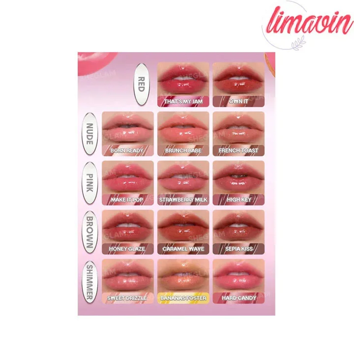 برق لب شیشه ای شیگلم مدل Glass Lock - Image 2