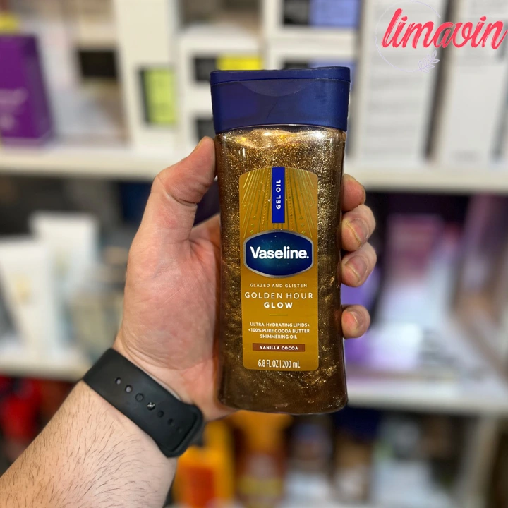 روغن بدن شاین دار وازلین
