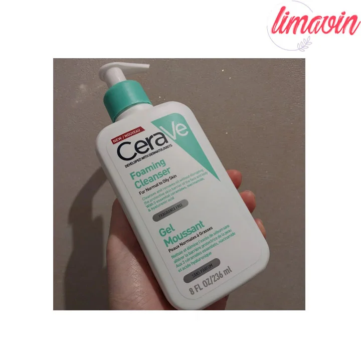 فوم شستشو صورت سراوی مدل foaming cleanser حجم 236 میلی لیتر - Image 2
