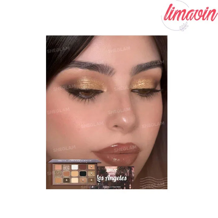پالت سایه 15 رنگ شیگلم مدل لس آنجلس Matinée in L.A - Image 3