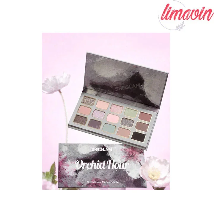 پلت سایه 15 رنگ شیگلم مدل Orchid Hour - Image 4