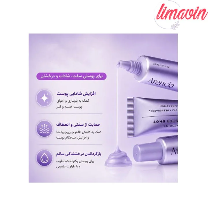 بوستر شات NAD آرنسیا احیا و ترمیم کننده صورت و چشم حجم 30 میلی لیتر - Image 2
