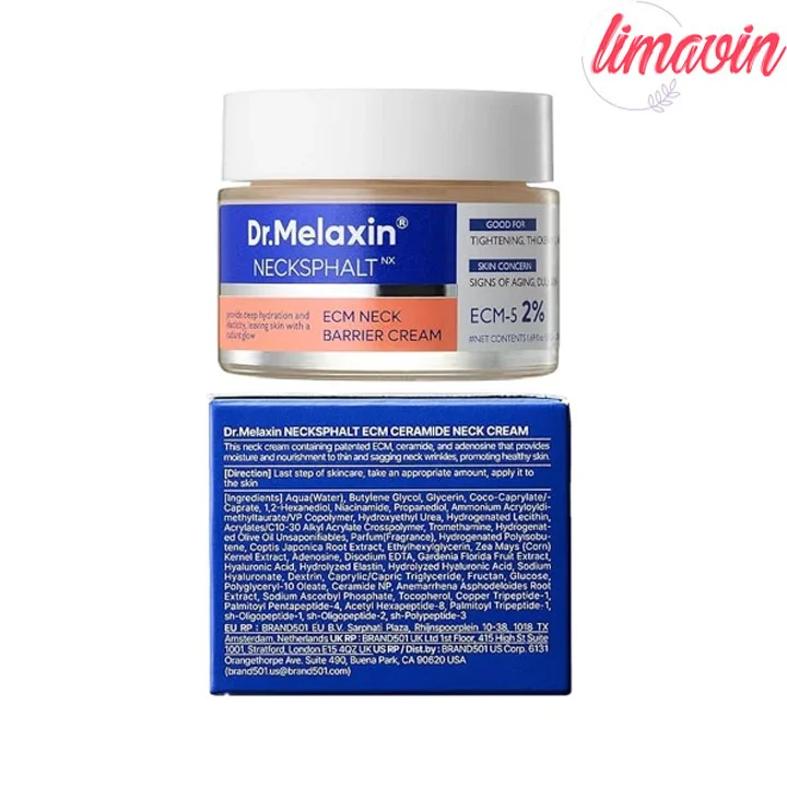 کرم گردن دکتر ملاکسین مدل سراماید و ECM ضد چروک قوی و روشن کننده پوست - تصویر 2
