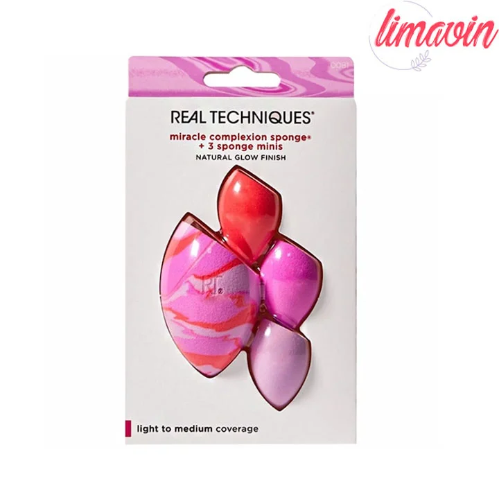 ست پد آرایشی ریل تکنیک 4 عددی Miracle Complexion