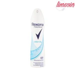 اسپری دئودورانت زنانه رکسونا مدل Cotton Dry حجم 200 میلیلیتر