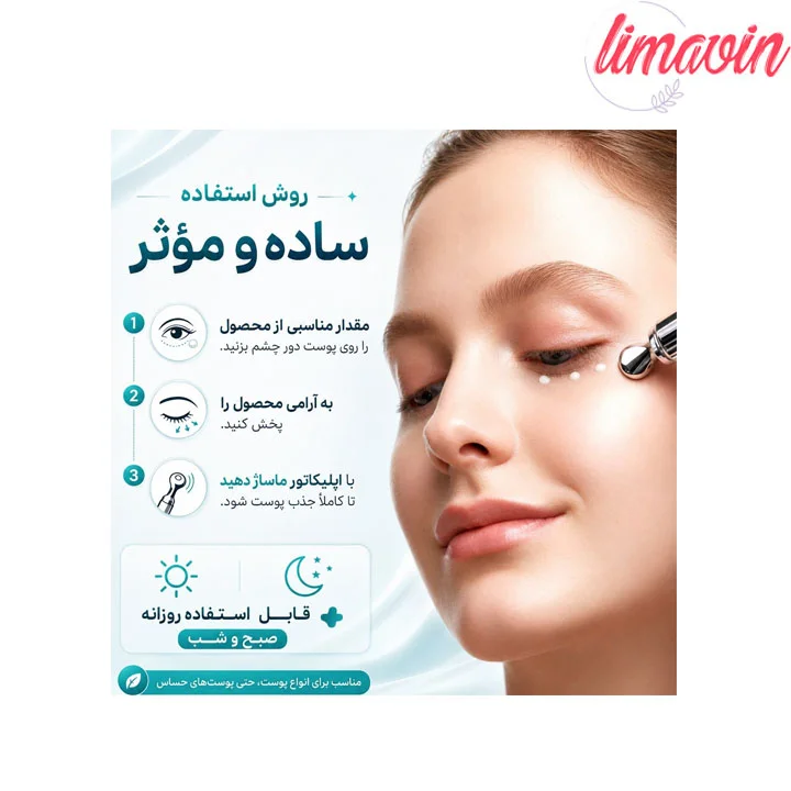 کرم دور چشم PDRN و کافئین آنوا ضد پف و تیرگی و ضد چروک و جوانساز حجم 20 میلی لیتر - تصویر 2