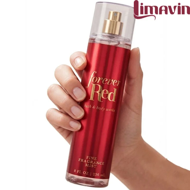 بادی اسپلش Forever Red بث اند بادی حجم 236 میلی لیتر - تصویر 2