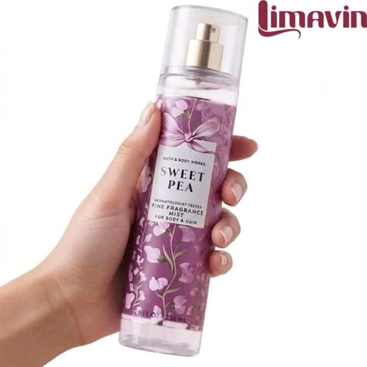 بادی اسپلش Sweet Pea بث اند بادی حجم 236 میلی لیتر - تصویر 3