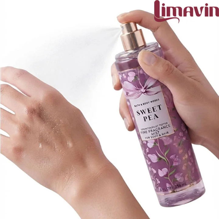 بادی اسپلش Sweet Pea بث اند بادی حجم 236 میلی لیتر - تصویر 2