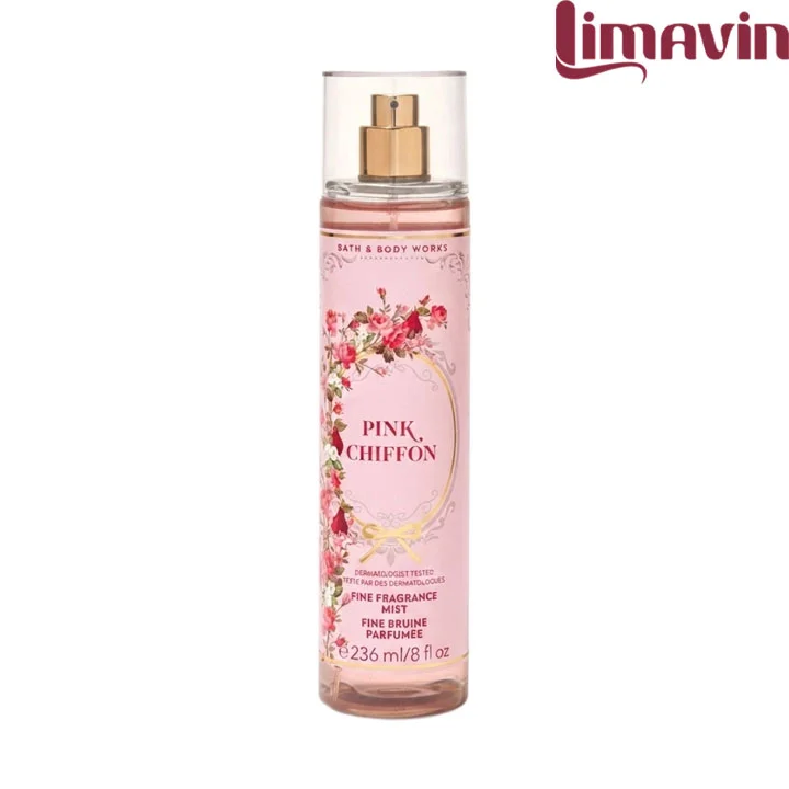 بادی اسپلش Pink Chiffon بث اند بادی حجم 236 میلی لیتر