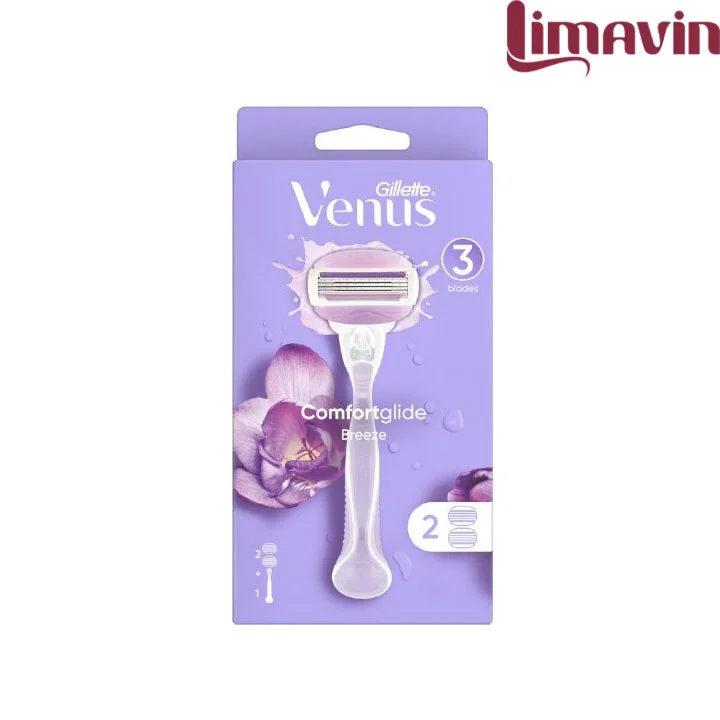 تيغ اصلاح یدک خور ژیلت مدل venusbcomfort glid breez