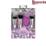 ست براش و اسفنج مسافرتی ریل تکنیک ۴ عددی مدل Sparkle On The Go Makeup