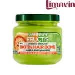 ماسک تقویت و افزایش رشد مو گارنیر Biotin Hair Bomb strngth حجم 320 میلی لیتر
