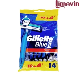خودتراش 2 تیغه 14 عددی Blue 2 Plus ژیلت