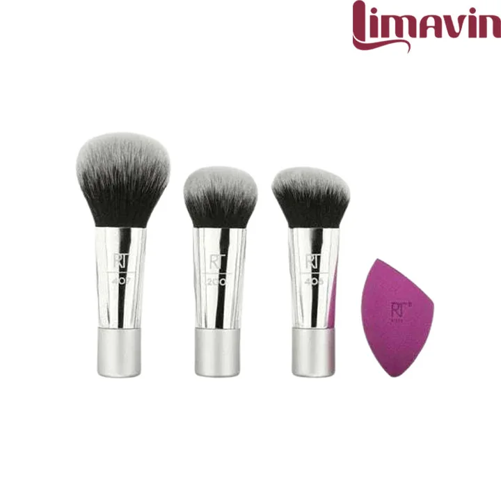 ست براش و اسفنج مسافرتی ریل تکنیک ۴ عددی مدل Sparkle On The Go Makeup - تصویر 2