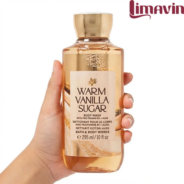 شامپو بدن Warm Vanilla Sugar بث اند بادی حجم 295 میلی لیتر - تصویر 3
