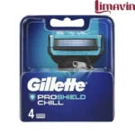 تیغ یدک ژیلت proshield chill بسته 4 عددی