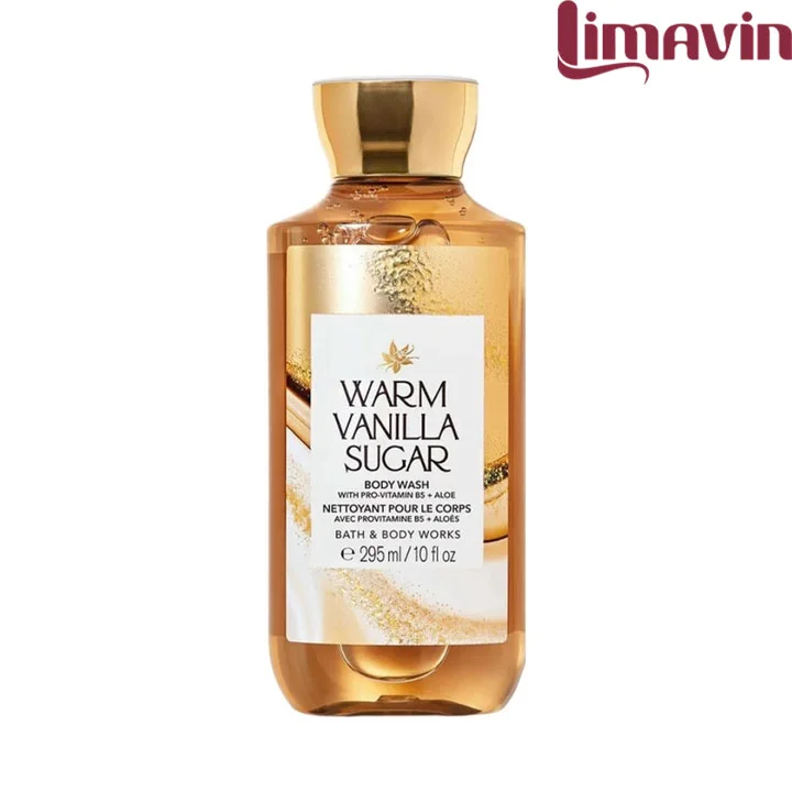 شامپو بدن Warm Vanilla Sugar بث اند بادی حجم 295 میلی لیتر
