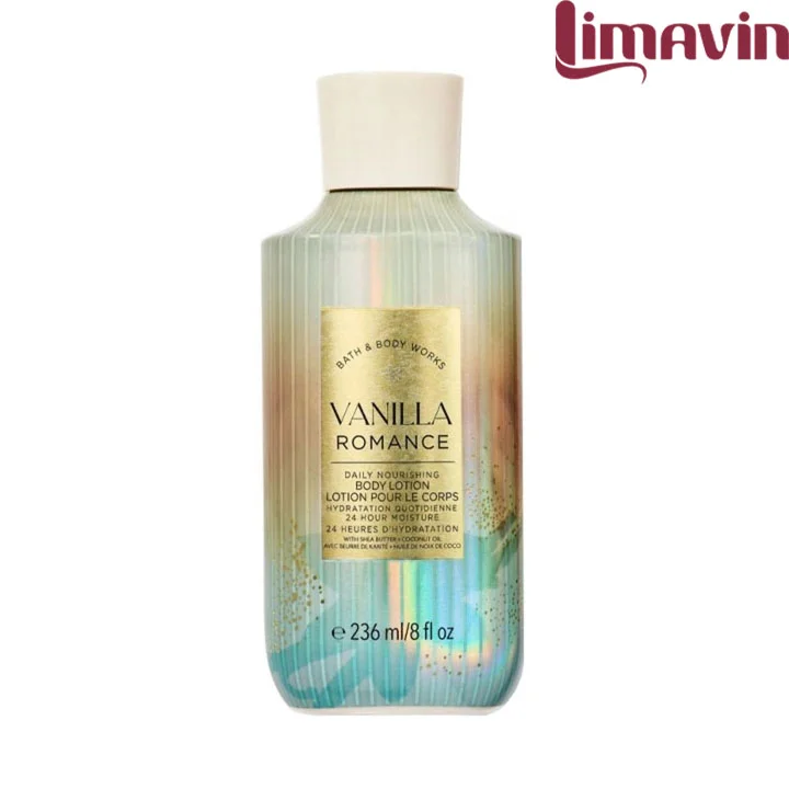 لوسیون بدن Vanilla Romance بث اند بادی حجم 236 میلی لیتر
