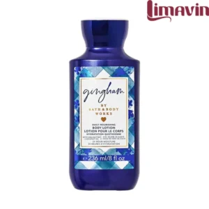 لوسیون بدن gingham blue بث اند بادی حجم 236 میلی لیتر