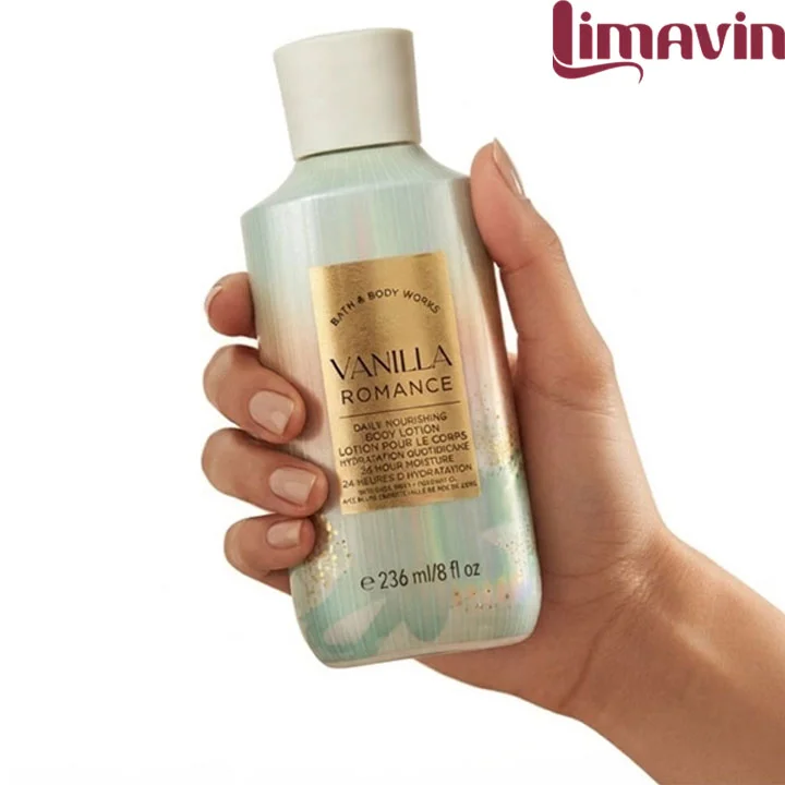 لوسیون بدن Vanilla Romance بث اند بادی حجم 236 میلی لیتر - تصویر 3