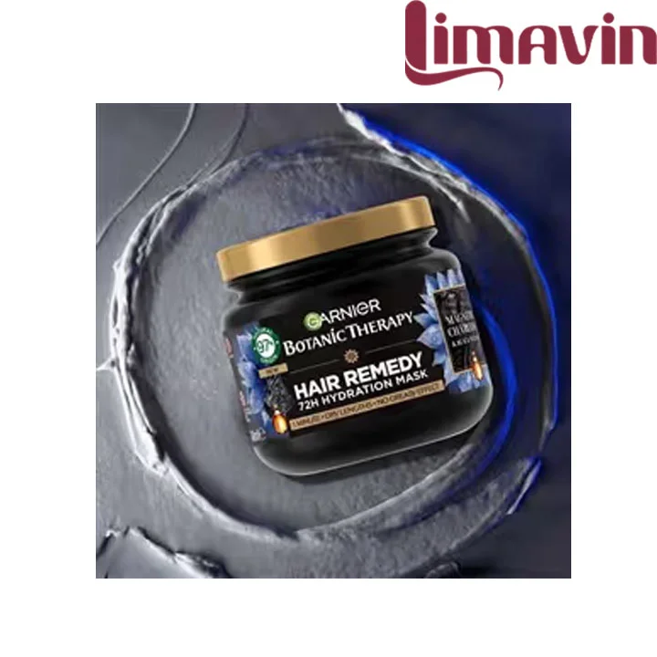 ماسک موی پاکسازی و آبرسان ذغال و روغن سیاه دانه گارنیه Magnetic Charcoal حجم 340 میلی لیتر - تصویر 3